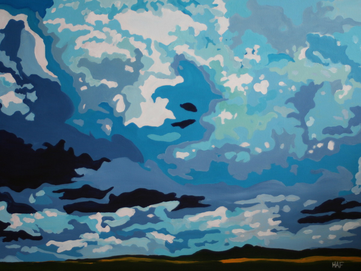 Cloud Forms III by Holly Ann Friesen 