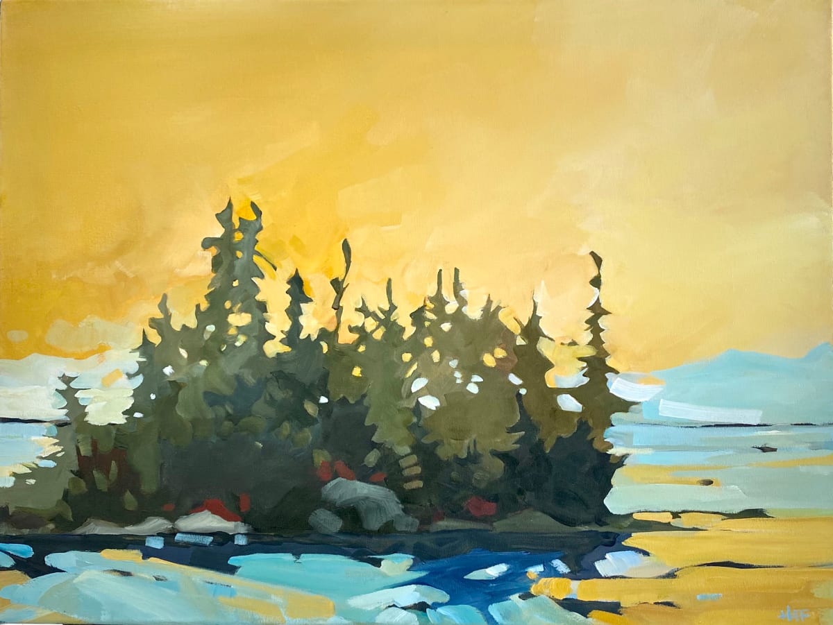 On Golden Skies by Holly Ann Friesen 