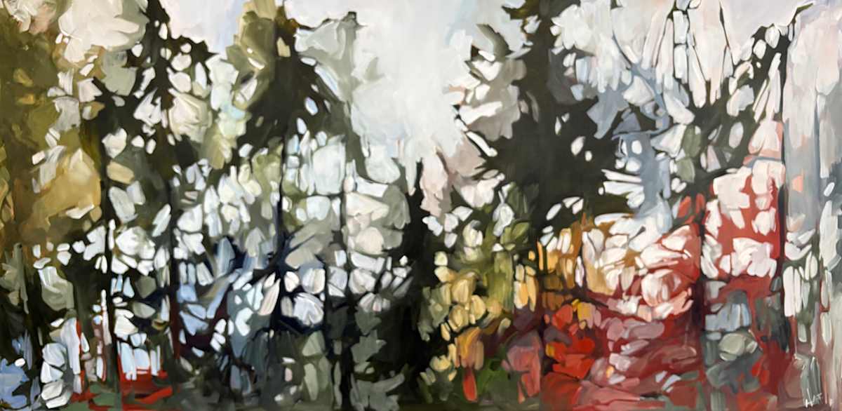 Forest Layers by Holly Ann Friesen, Image 1.