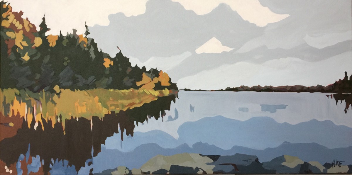 Finlayson Lake by Holly Ann Friesen 