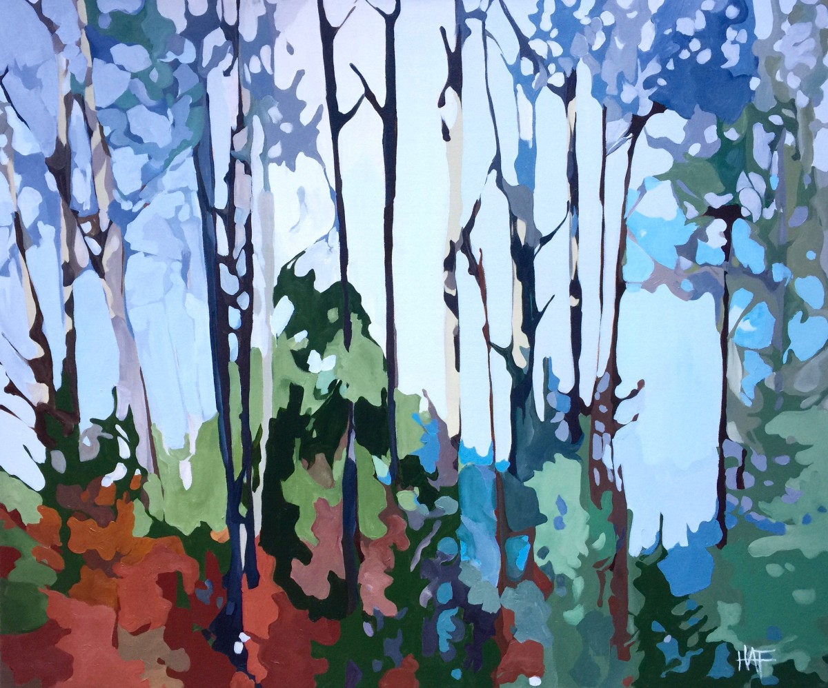 Soft Forest Light by Holly Ann Friesen 