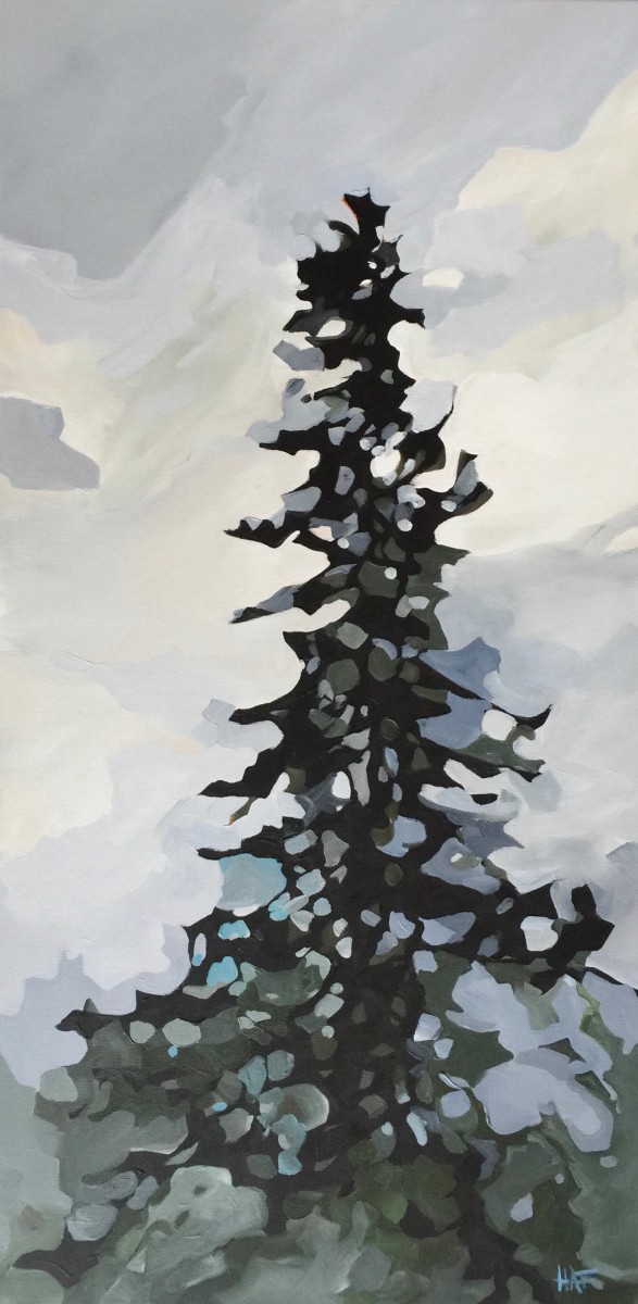Towering Spruce by Holly Ann Friesen 