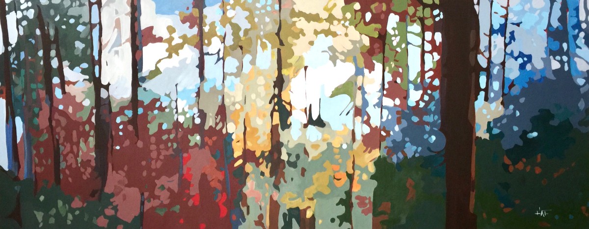 Forest Filter VI by Holly Ann Friesen 