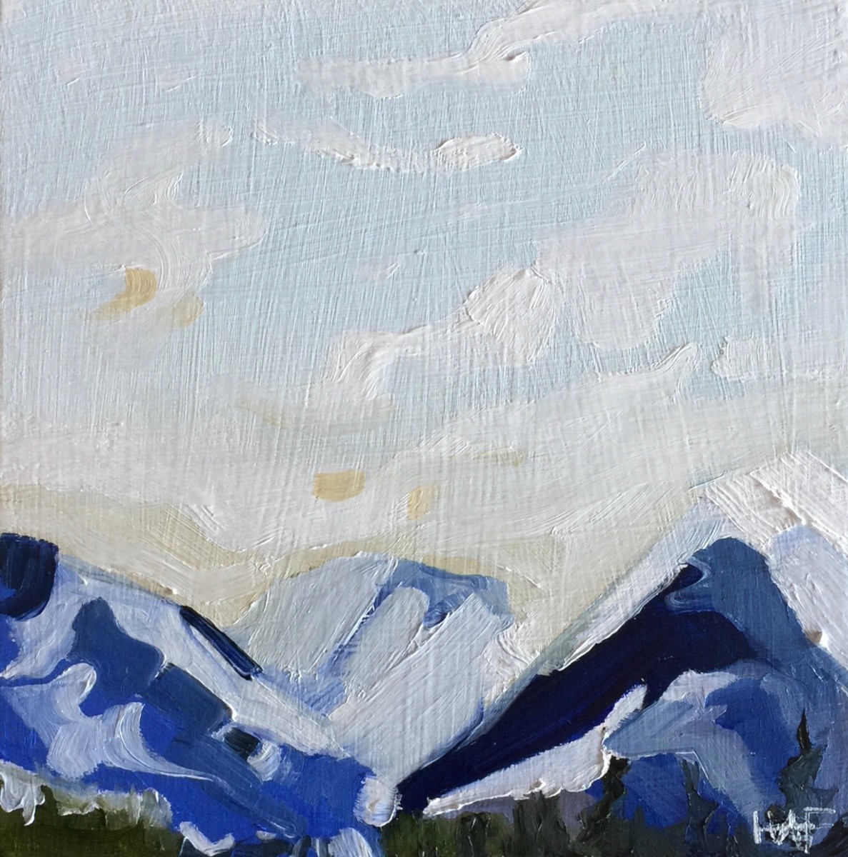 Blue Mountains by Holly Ann Friesen 
