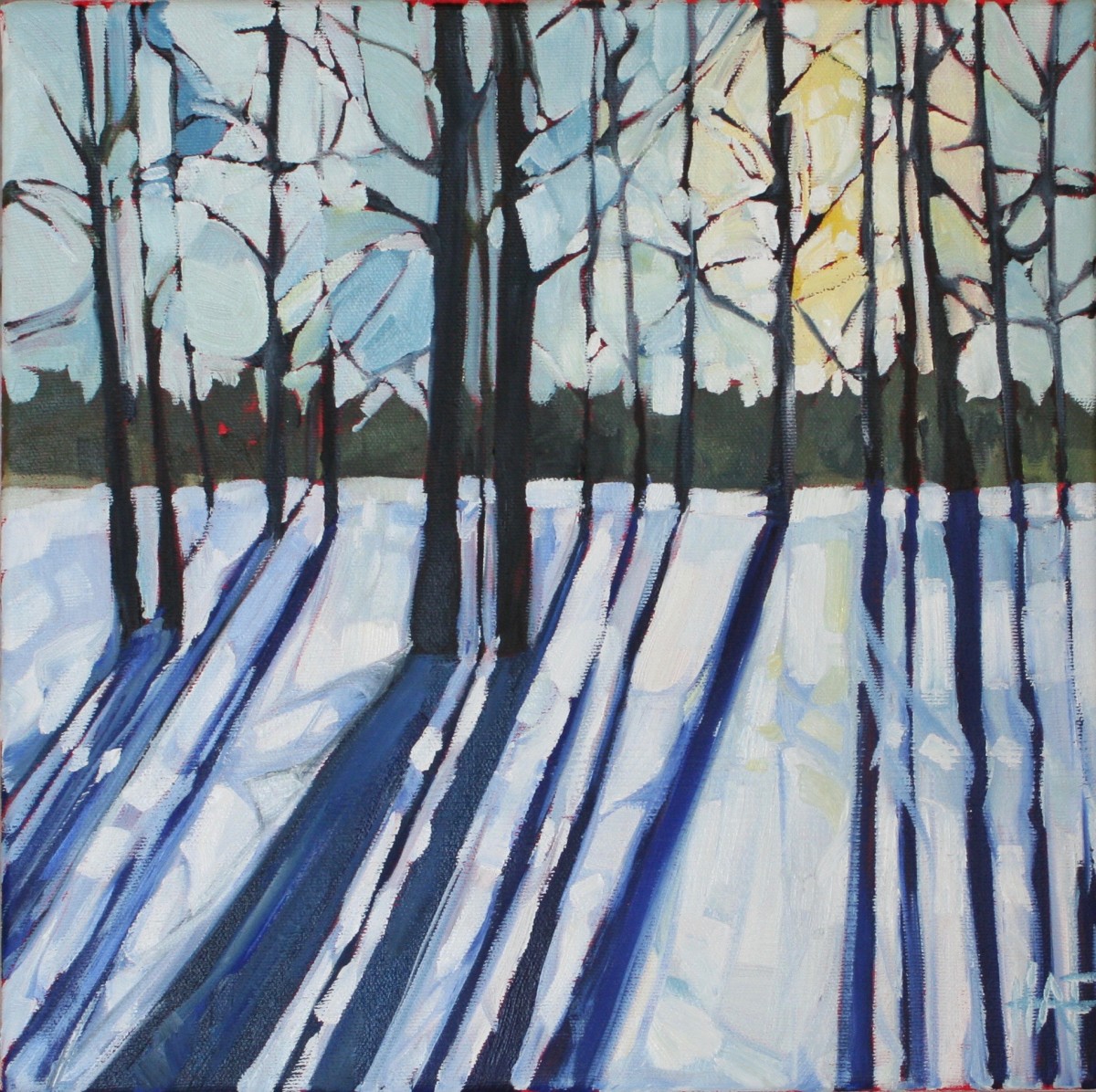 Cold Reflections by Holly Ann Friesen 