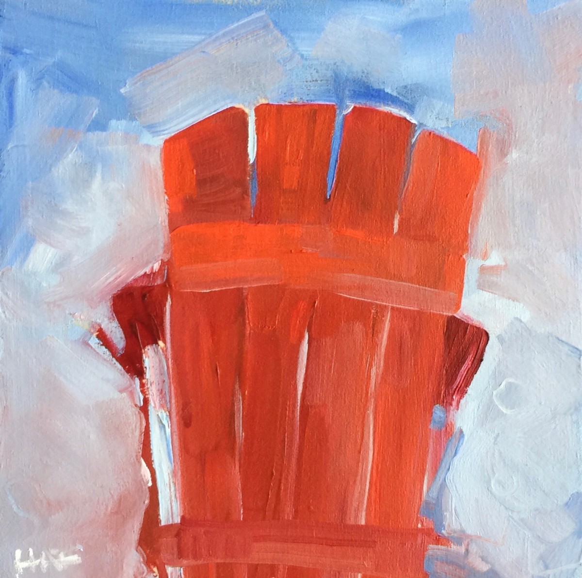 adirondack chair study by Holly Ann Friesen 