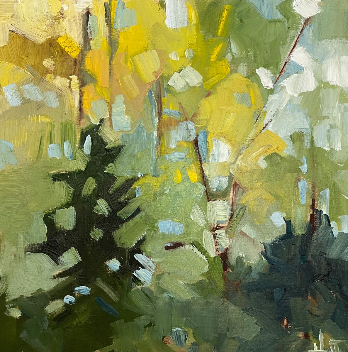 Leafy Contrasts by Holly Ann Friesen 