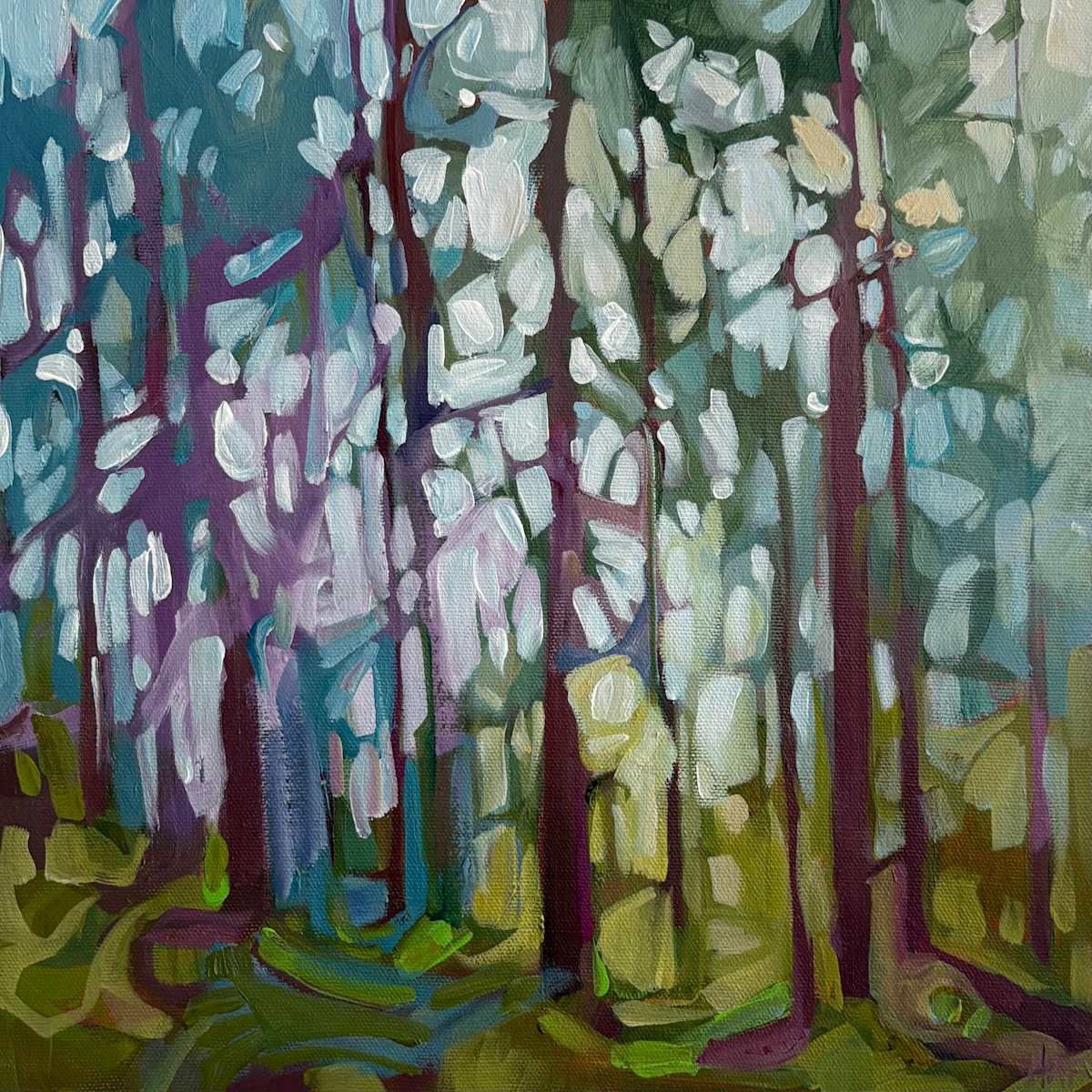 Violet Dreams 3 by Holly Ann Friesen, Image 1.