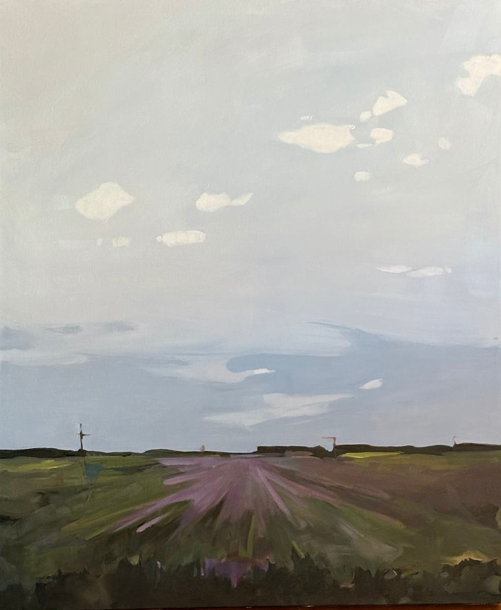 Violet Horizon 2 by Holly Ann Friesen, Image 1.