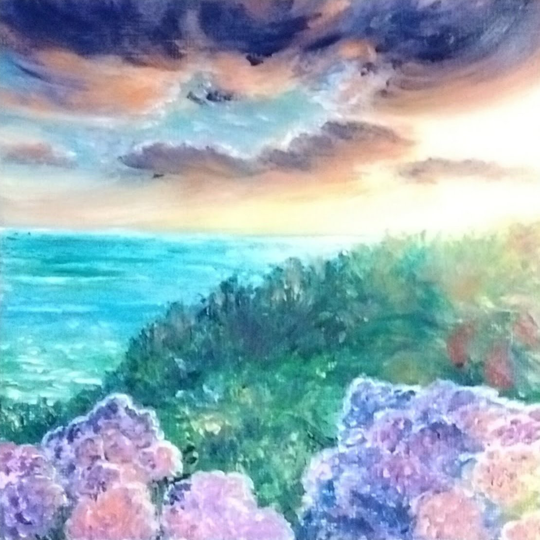 Lilac Sunset by Jill Cooper, Image 1.