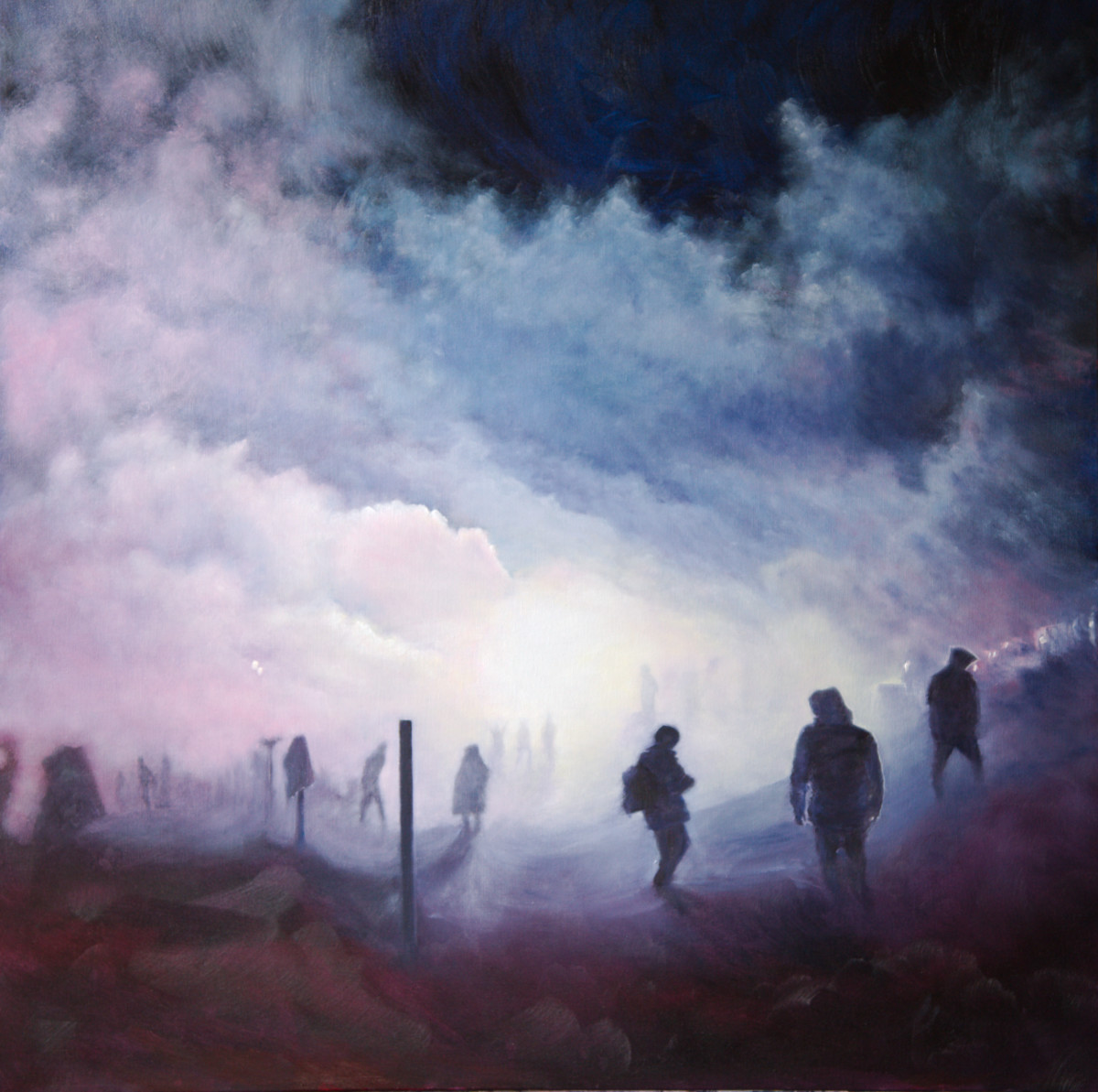 Seeing Through the Smoke 1 by Jill Cooper 