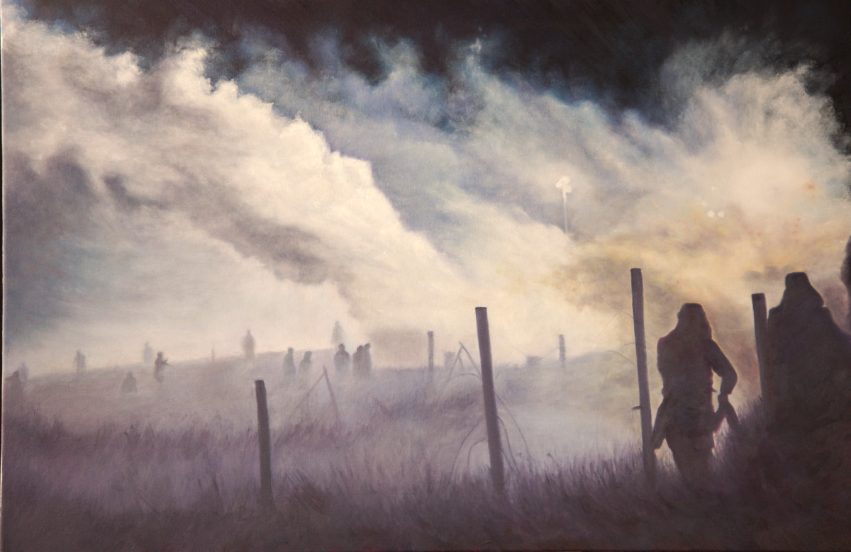 Seeing Through the Smoke II - Despite Cold by Jill Cooper 