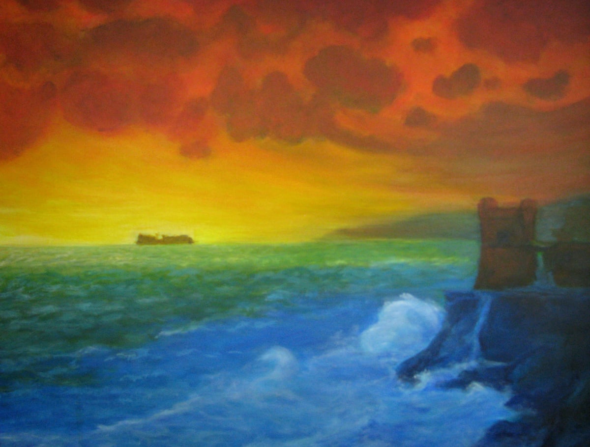 Orange Storm by Jill Cooper, Image 1.