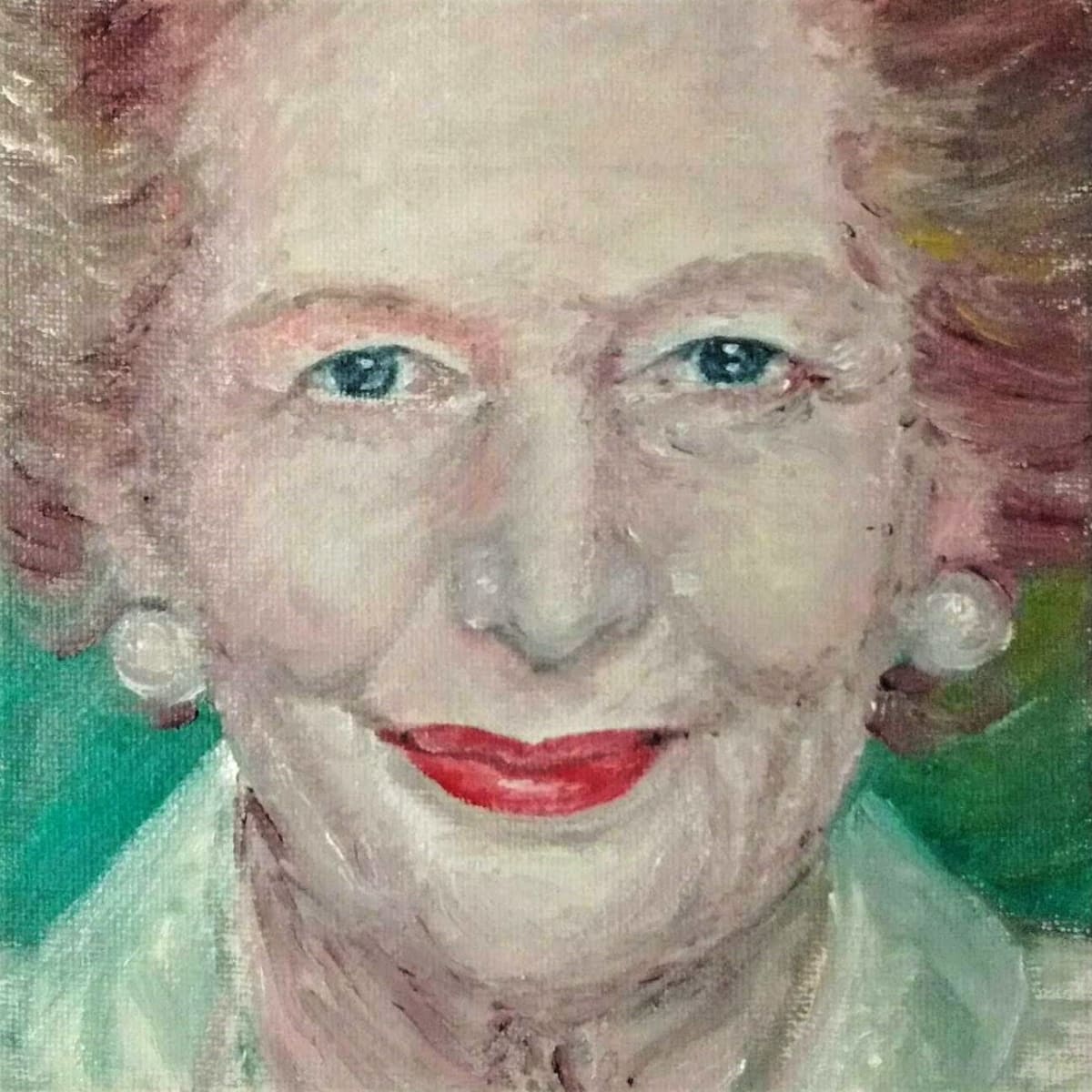 Margaret Thatcher by Jill Cooper, Image 1.