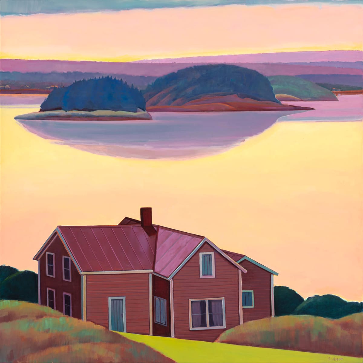 "By Open Waters" by Susan Abbott, Image 1.