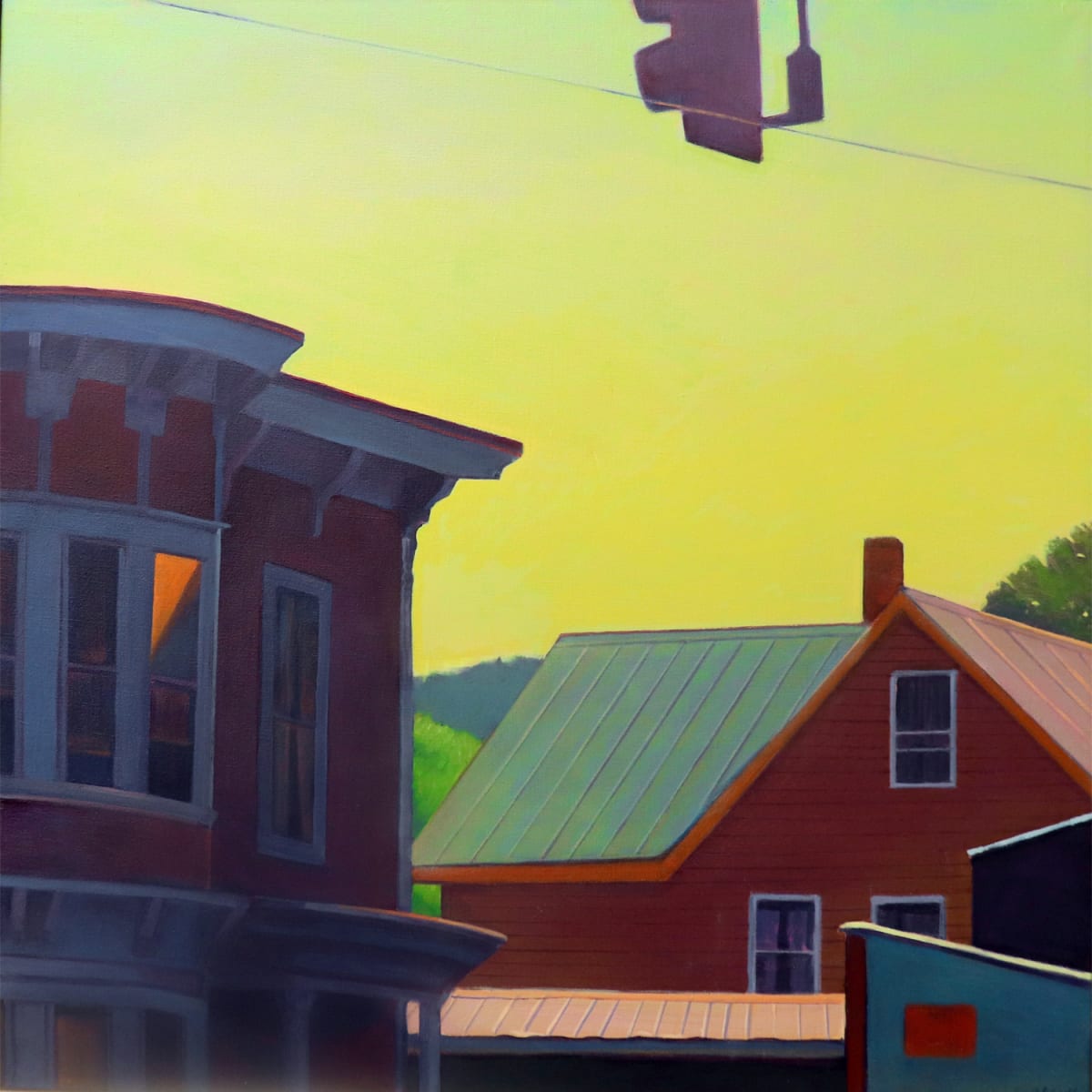 Small Town Intersection, Evening 