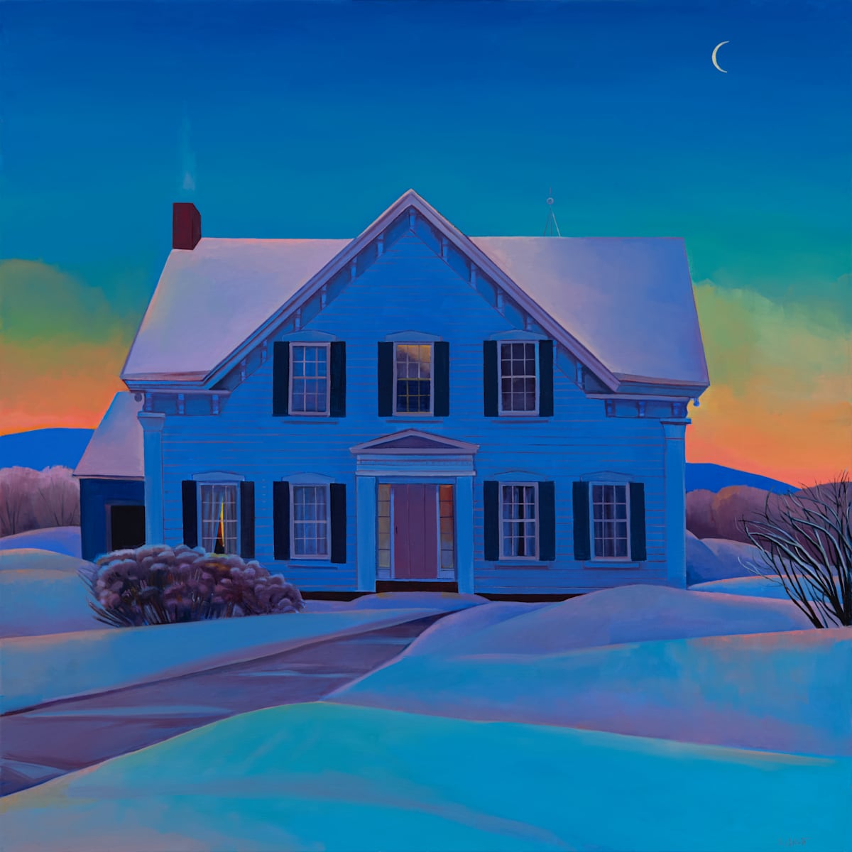"Cobalt Solstice" by Susan Abbott, Image 1.