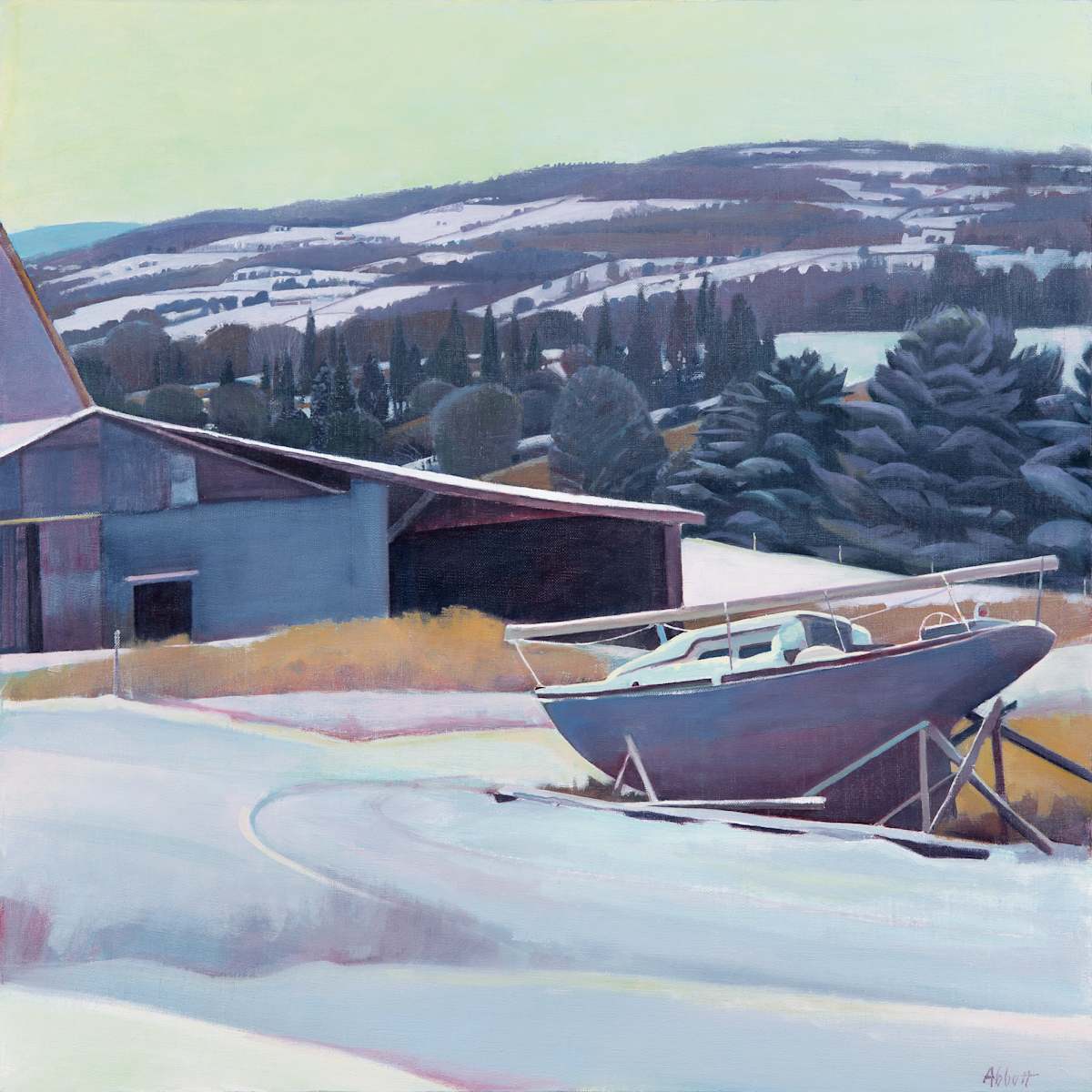 "December Dry Dock" by Susan Abbott, Image 2.