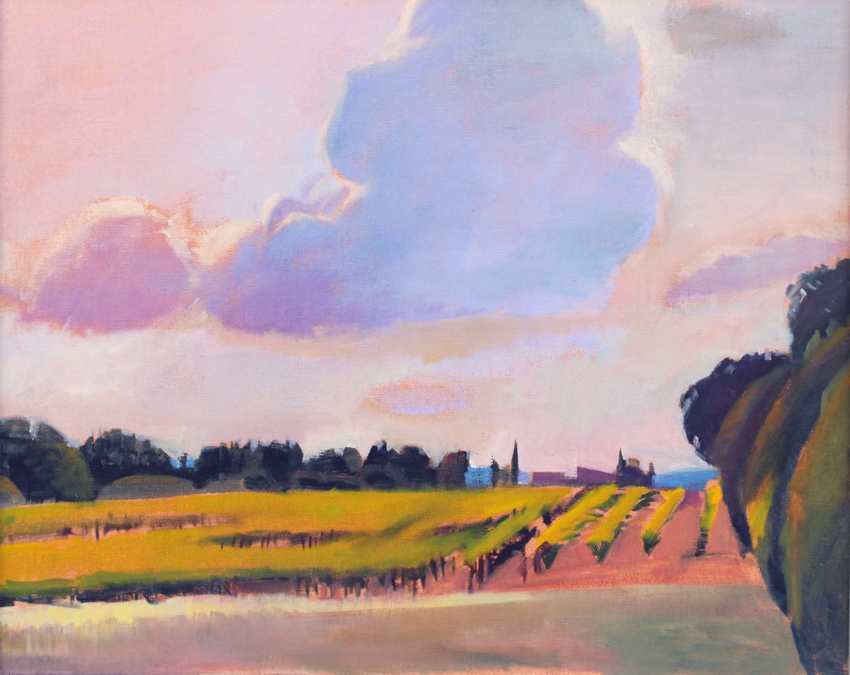 "Evening Cloud, Provence" by Susan Abbott 