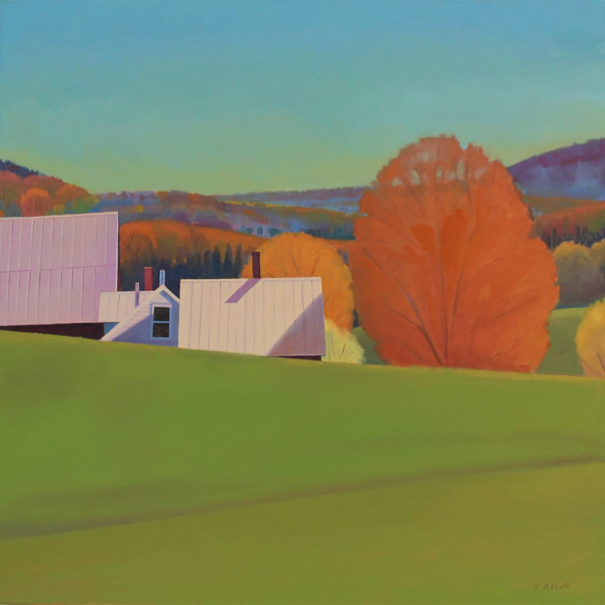 Farm, Hill, and Maples 