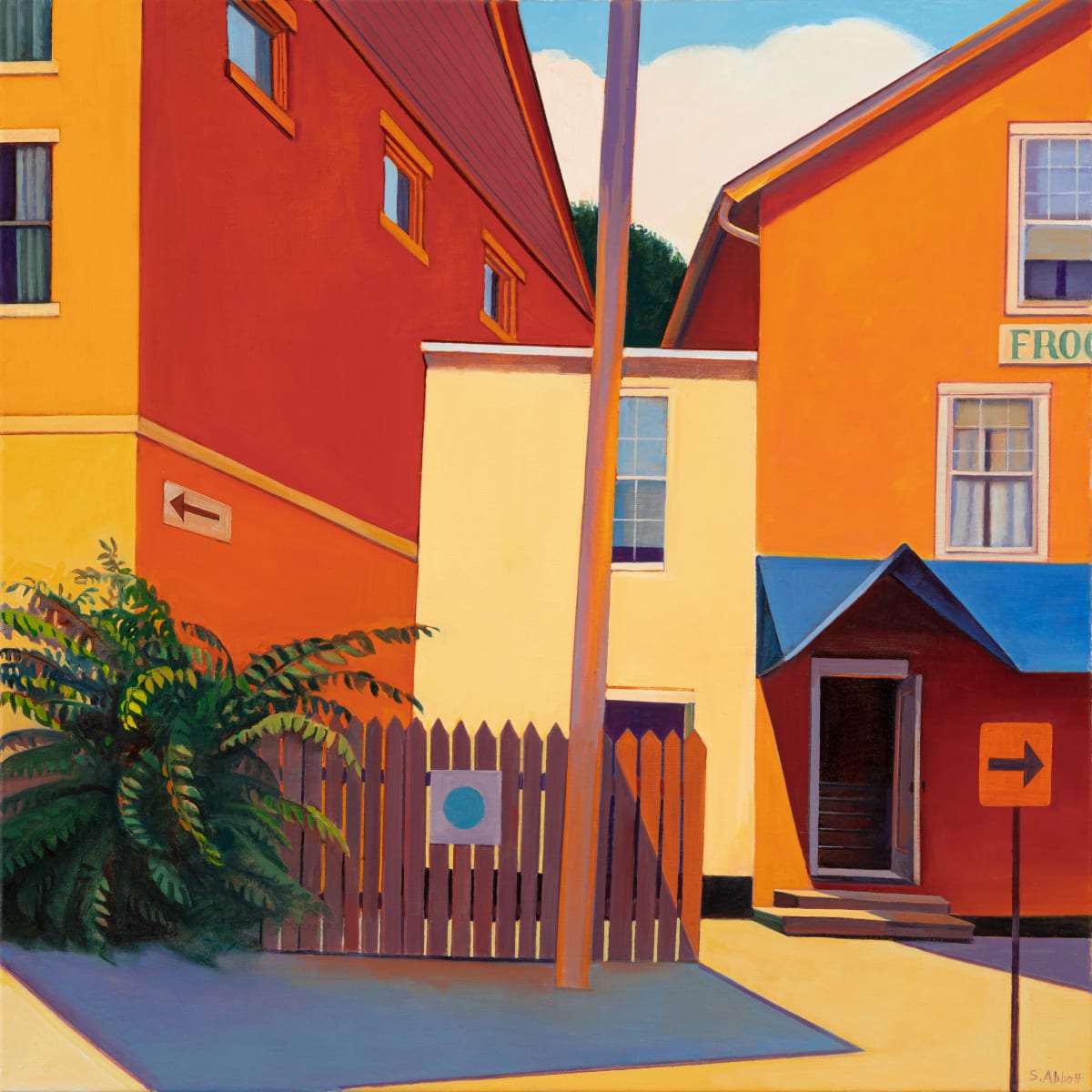 “Frog Hollow Afternoon” by Susan Abbott 