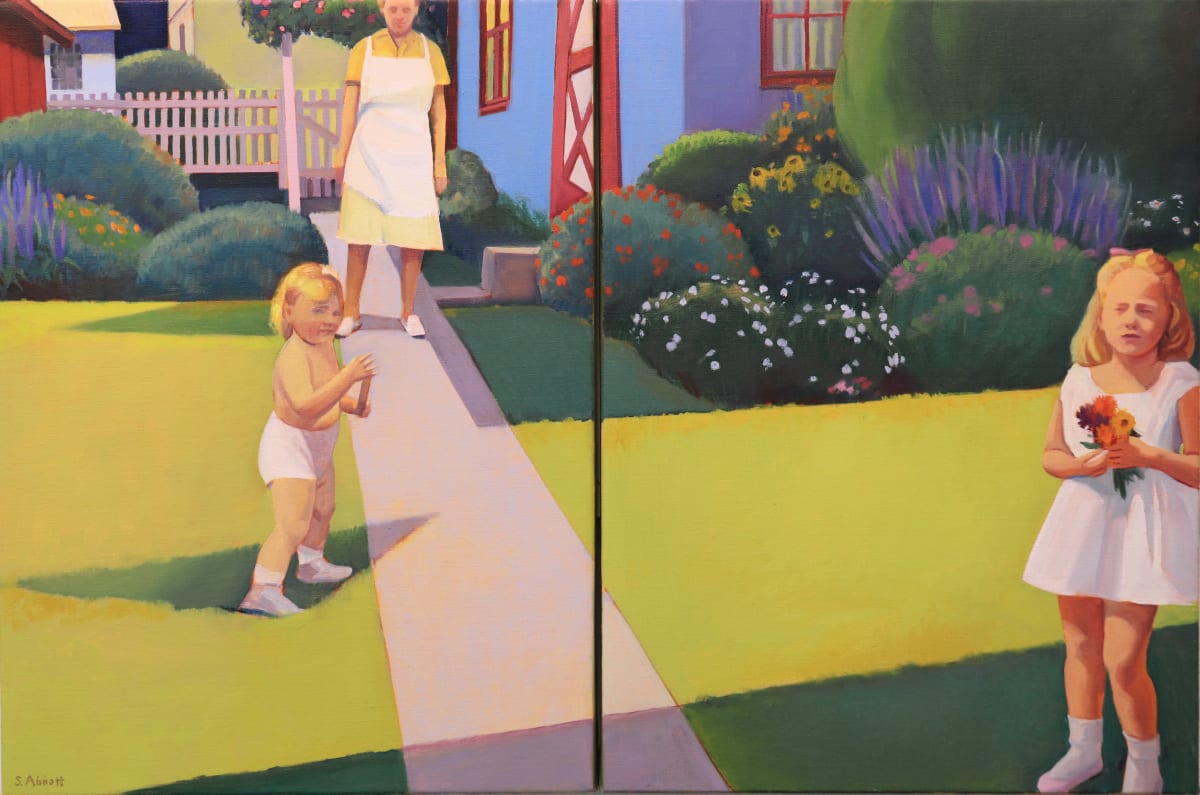 Mother and Daughter at Two Ages 