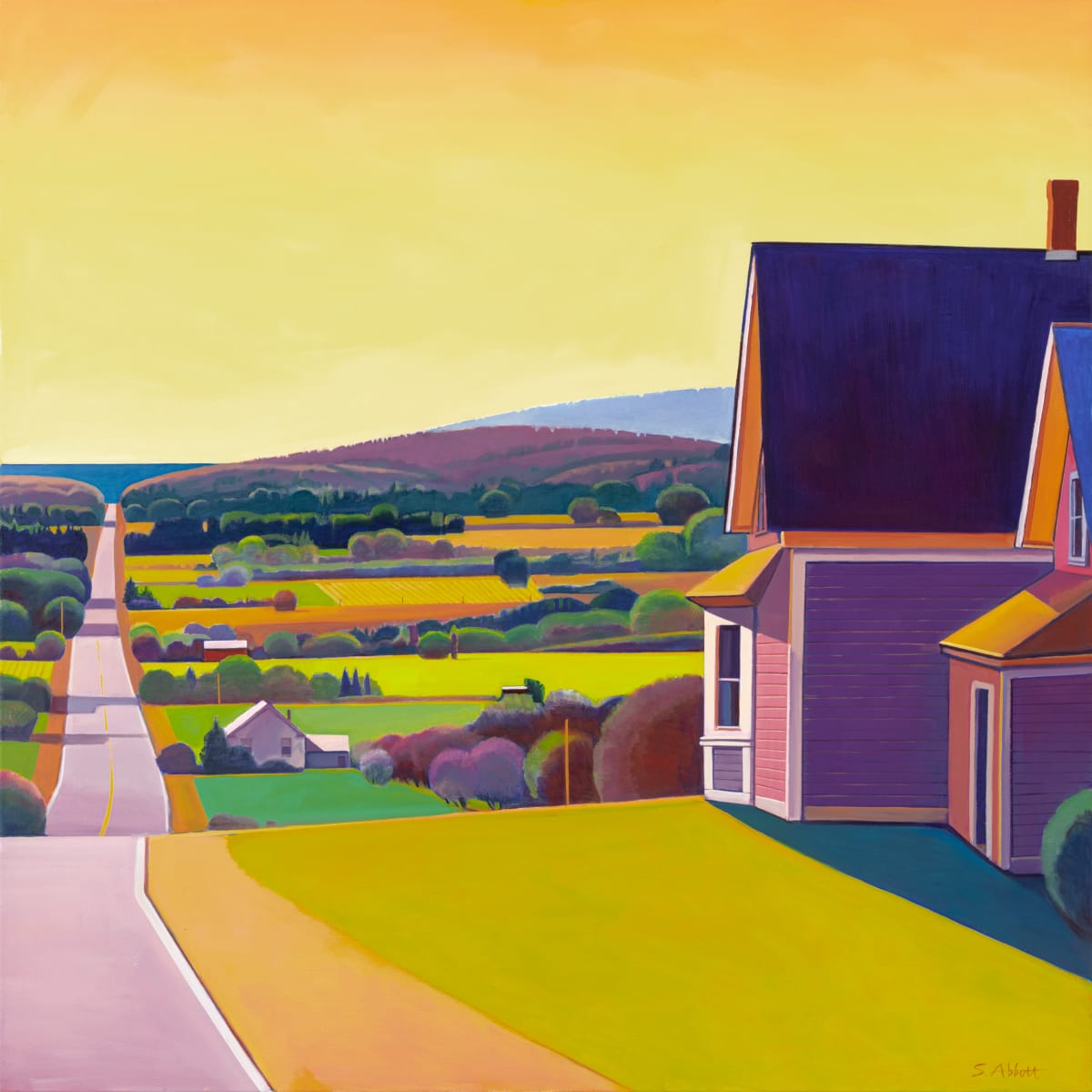 “Road to the Lake” by Susan Abbott 