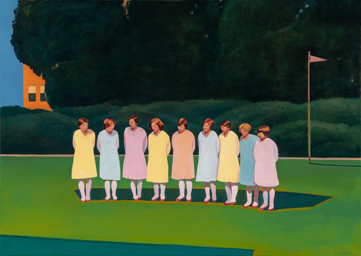 "Schoolgirls" by Susan Abbott 