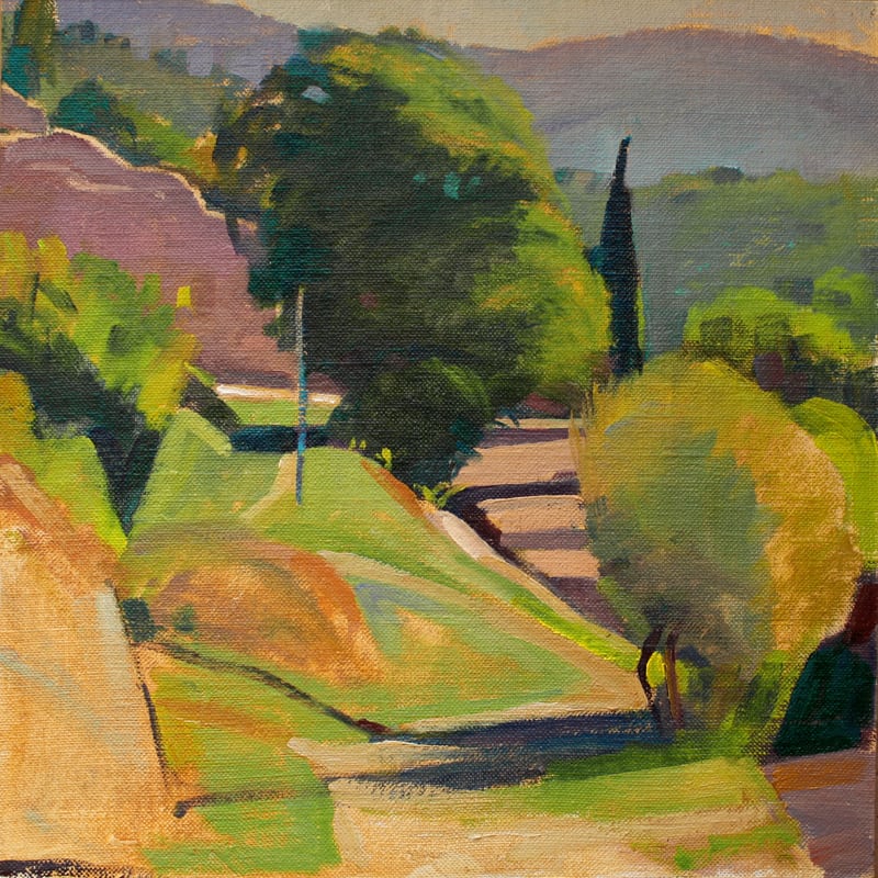 "Path to the Ruins" by Susan Abbott 