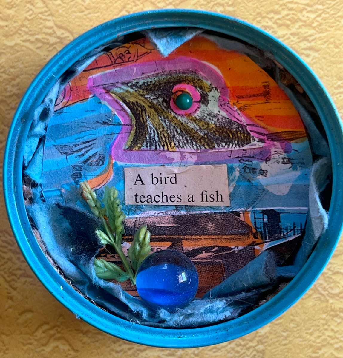 A Bird Teaches a Fish by nancy kay turner, Image 1.