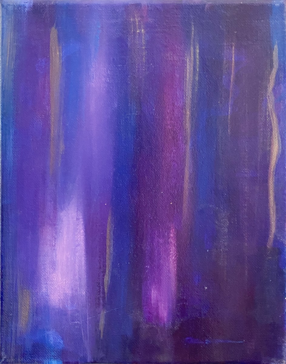Violet Veils I by Margaret Fronimos 
