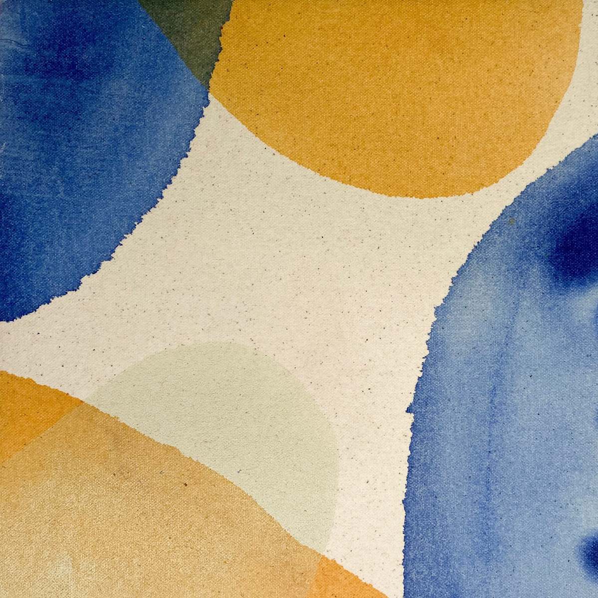 Indigo Yellow Ochre V by Margaret Fronimos 