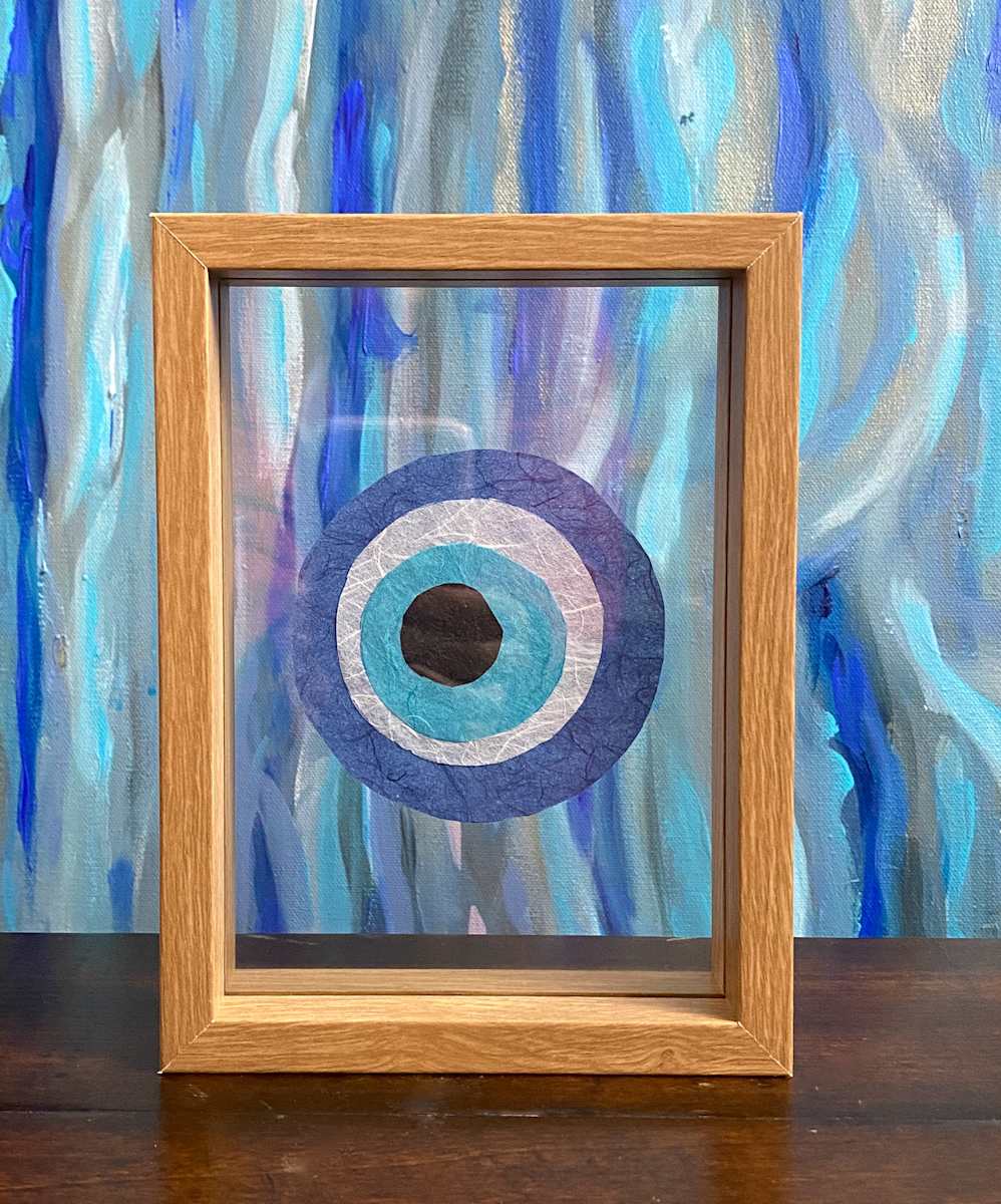 Evil Eye I by Margaret Fronimos 