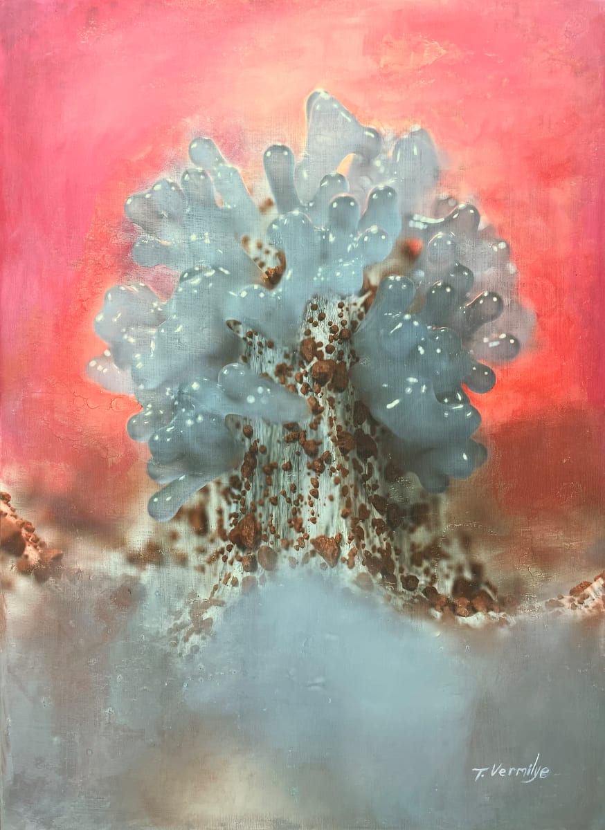 Ceratiomyxa Fruticulosa by Travis Vermilye | hyperstasis  Image: Ceratiomyxa Fruticulosa