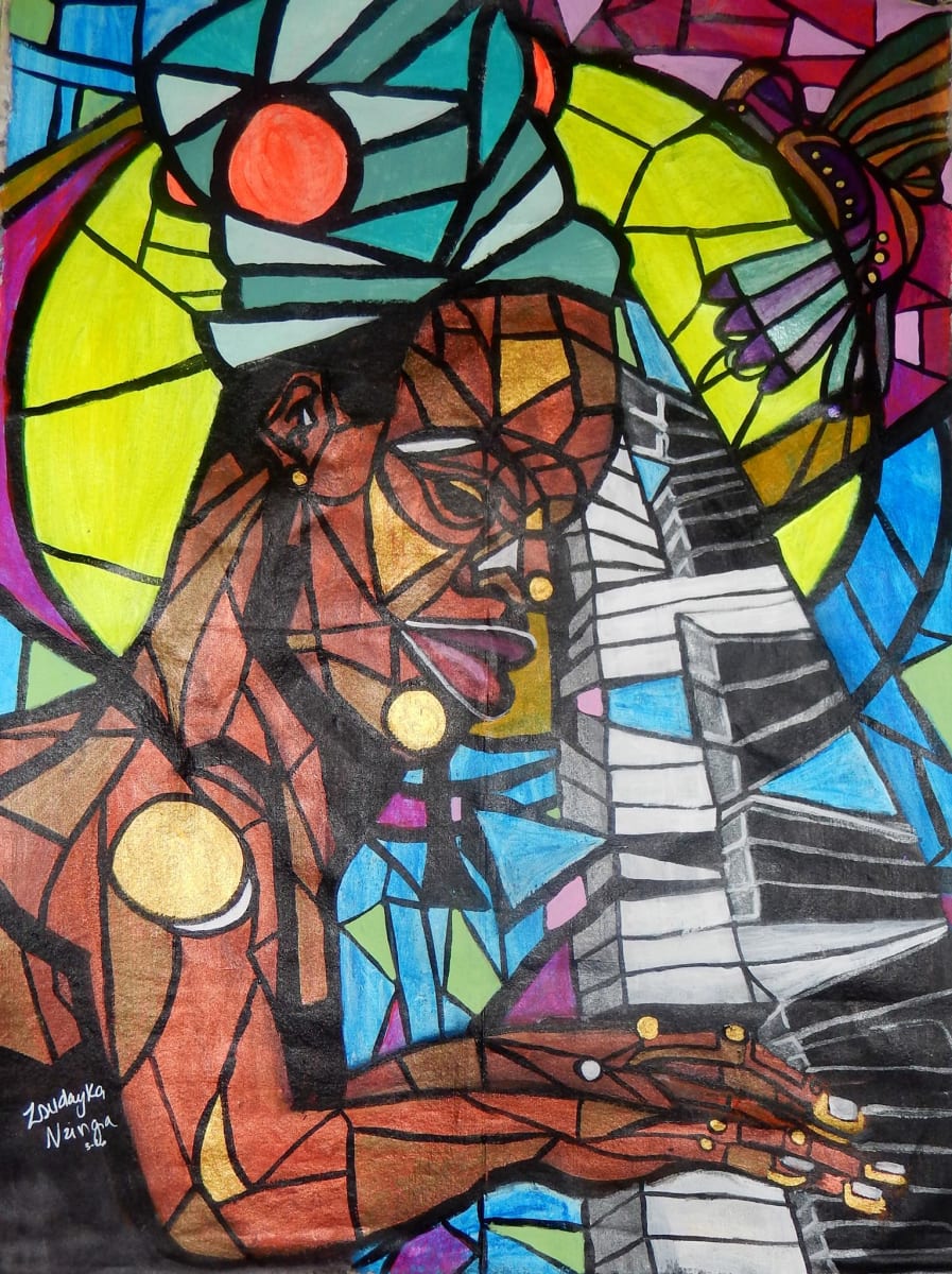 Nina Simone by Zsudayka Nzinga 