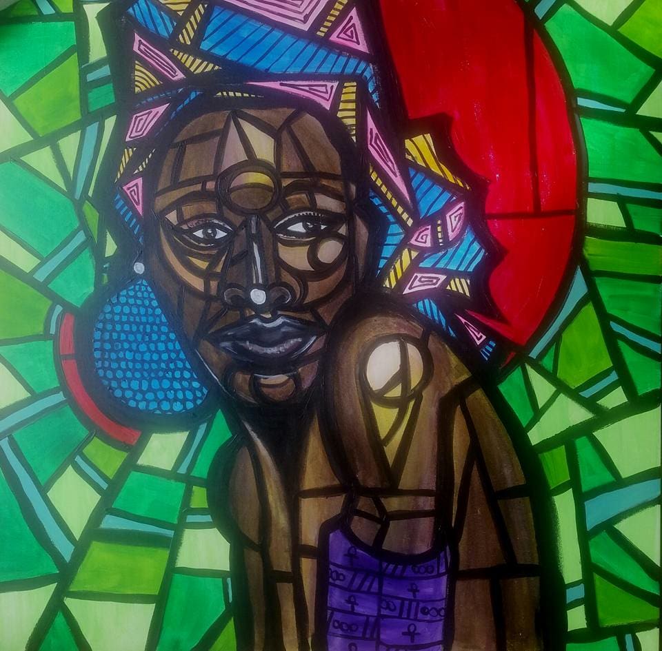 Brown Skin Woman by Zsudayka Nzinga 