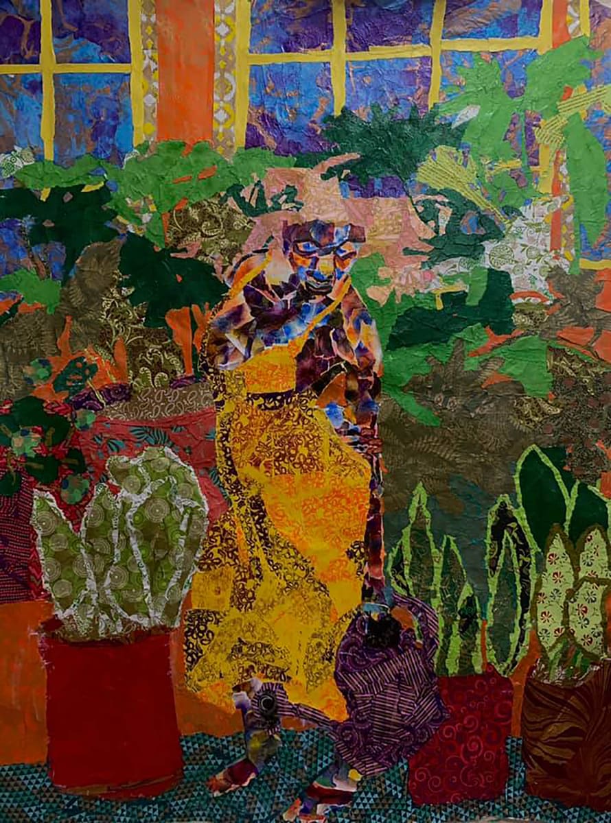 Watering Day by Zsudayka Nzinga 