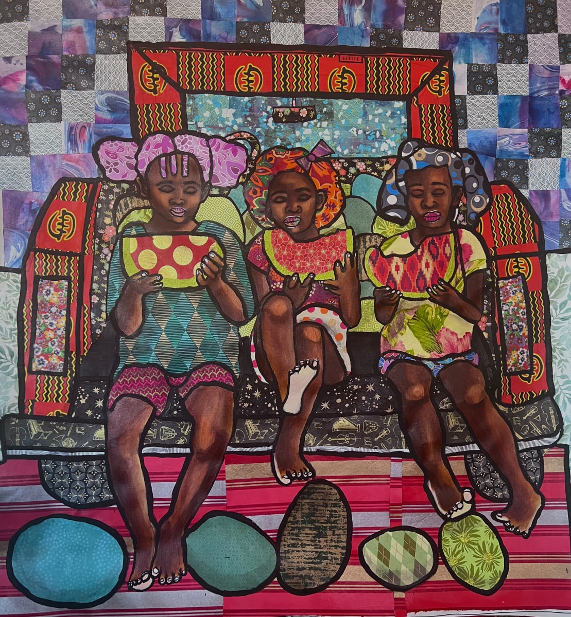 Granddaddy Watermelon Truck by Zsudayka Nzinga 