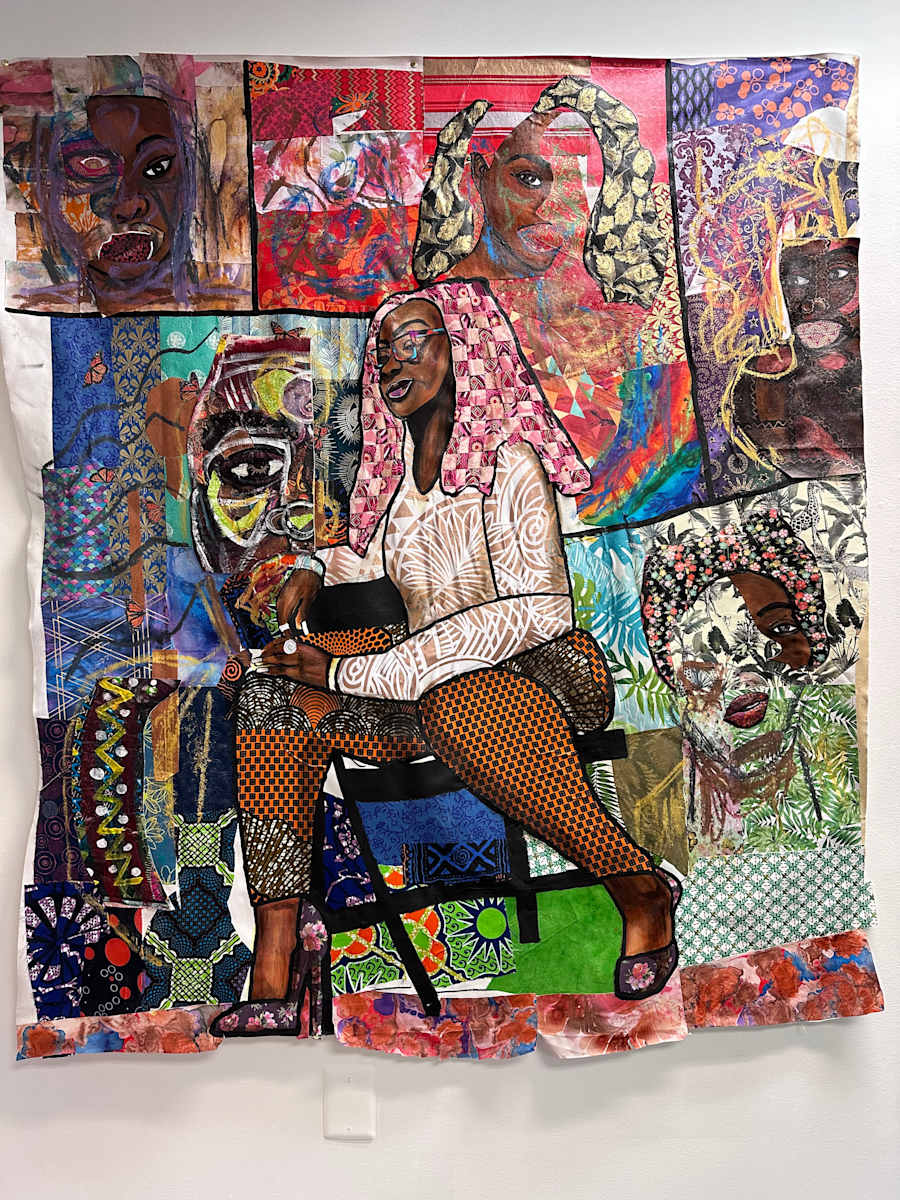 Ancestors Speak Through the Work by Zsudayka Nzinga, Image 1.