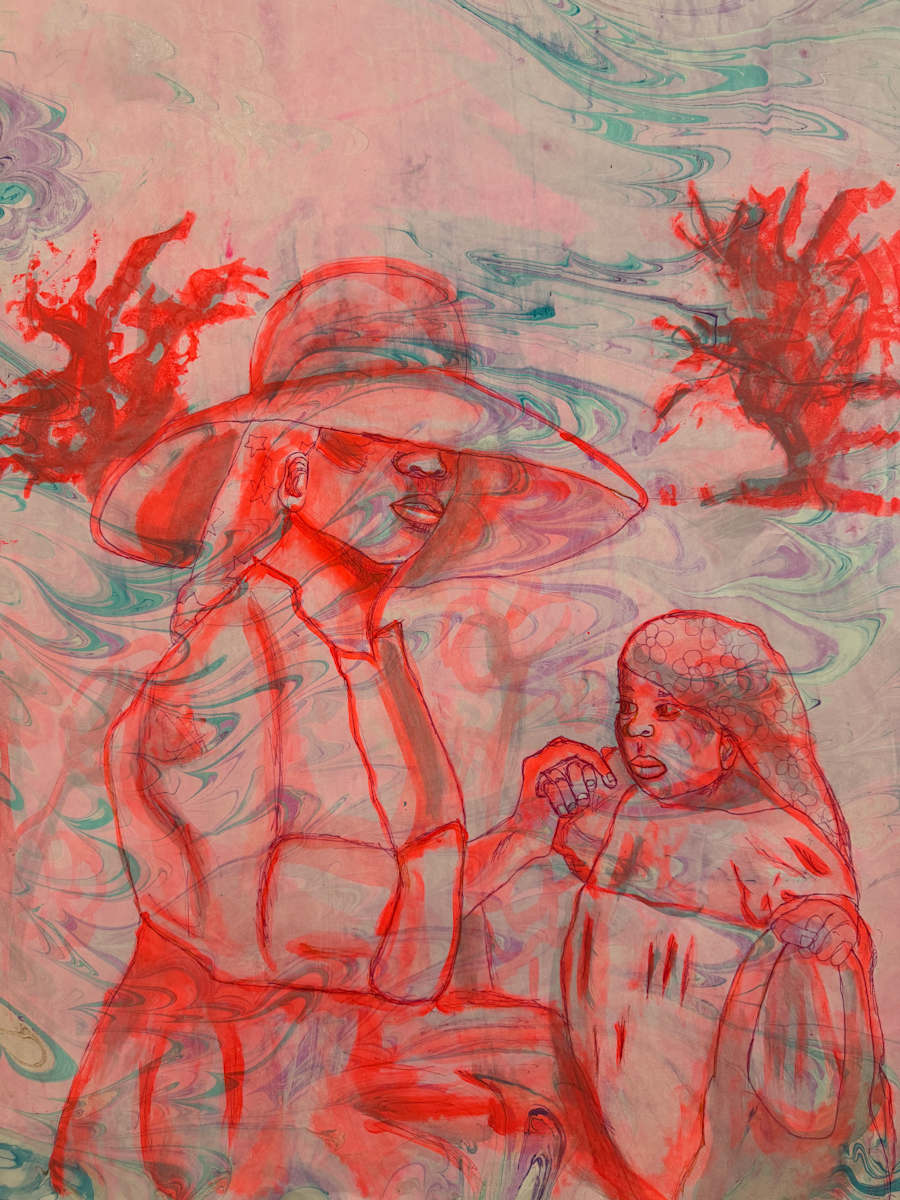 By the Garden by Zsudayka Nzinga 