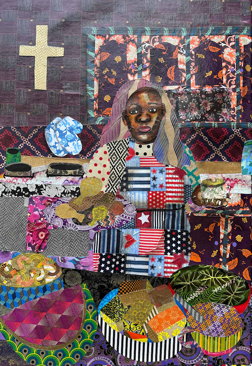 Church Dinner by Zsudayka Nzinga James S Terrell, Image 1.