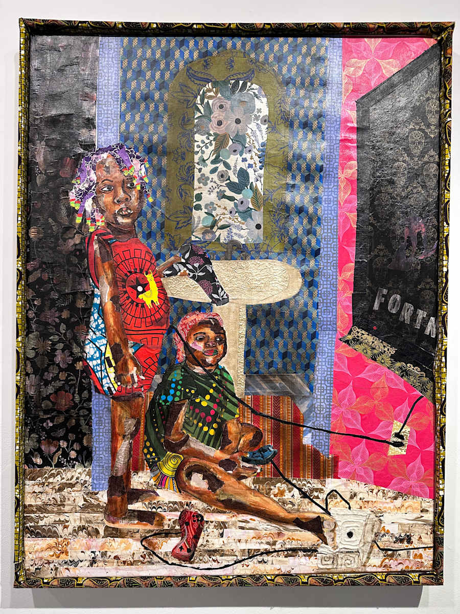 Blow Drying the Locs by Zsudayka Nzinga, Image 1.