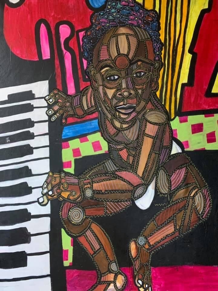 Little Piano Man by Zsudayka Nzinga 