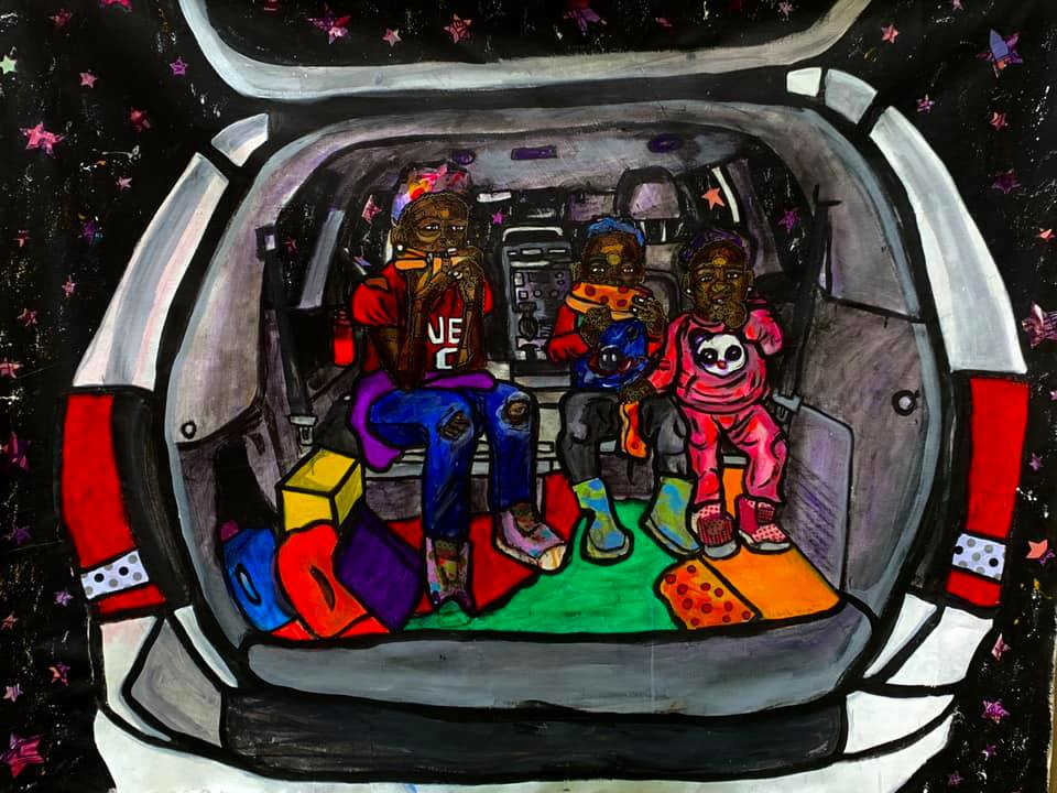 Suspended in Space by Zsudayka Nzinga, Image 13.