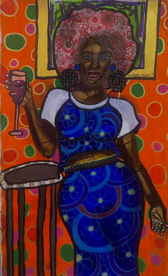 Wine Down Time by Zsudayka Nzinga 