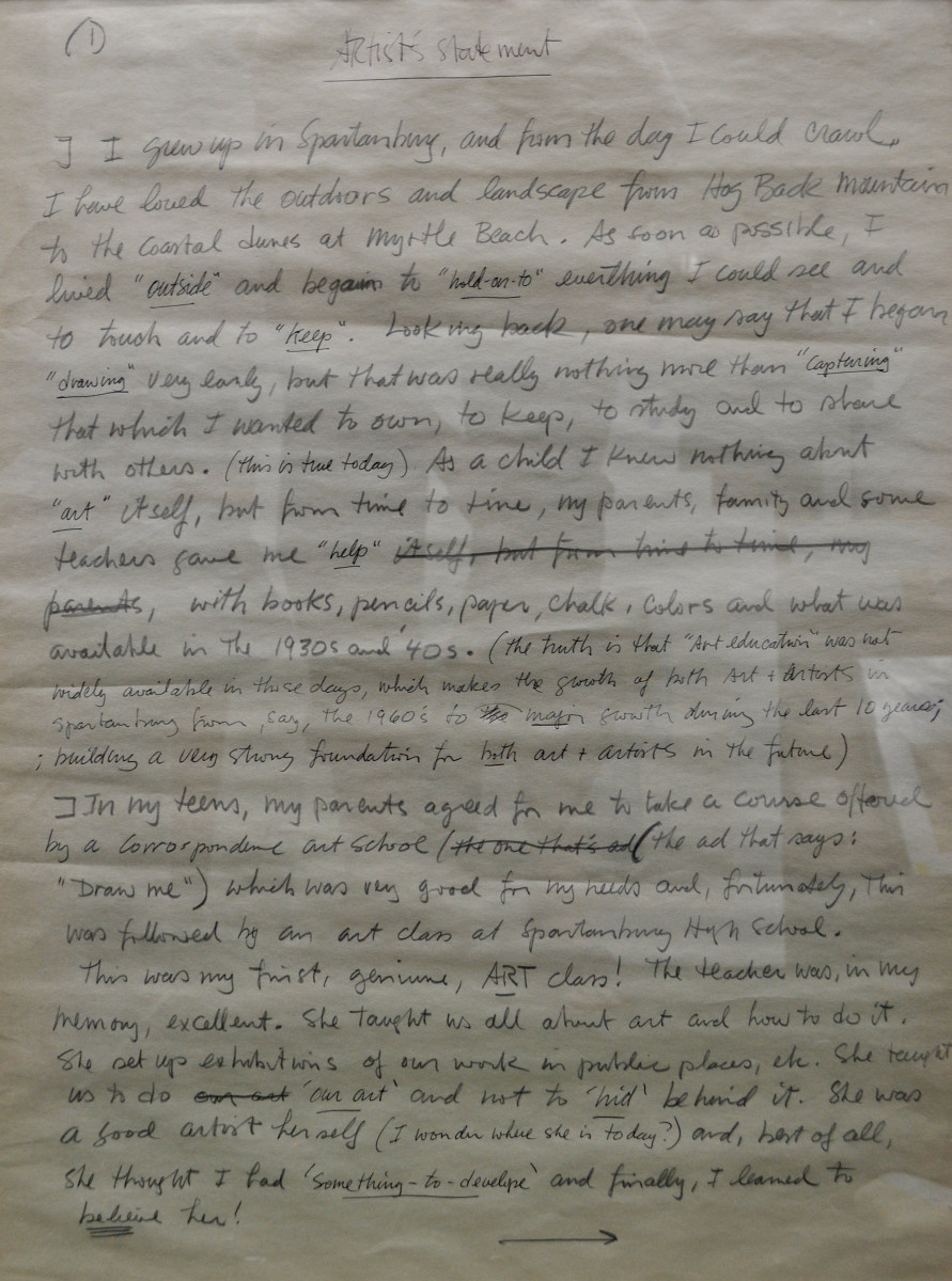 Artist's Statement by Daniel Cromer 