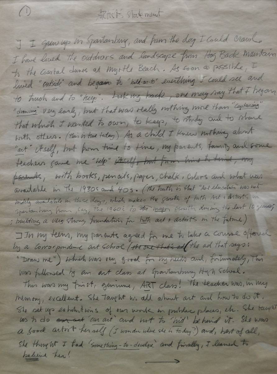 Artist's Statement by Daniel Cromer, Image 1.