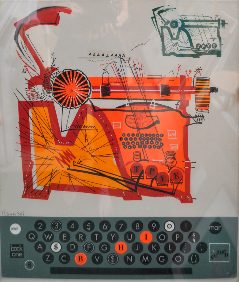 B.H.T. 1958 (Typewriter Advertisement) by Daniel Cromer 