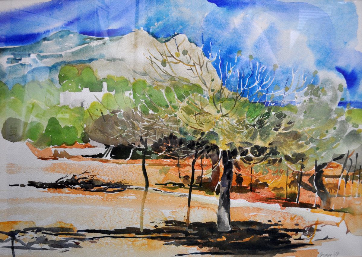 Green Figs/Blue Sky by Daniel Cromer 