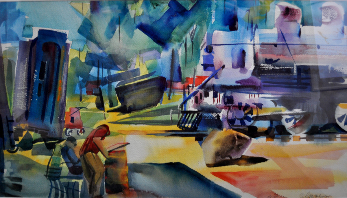 Knotts choo choo by Daniel Cromer 